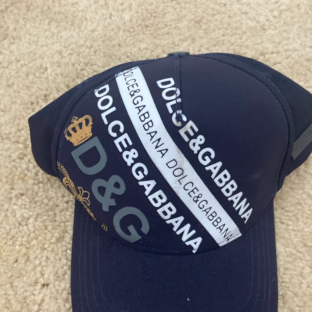 Dolce & Gabbana Navy Blue Cap